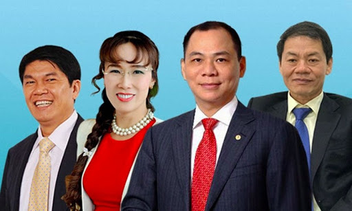 Forbes Việt Nam có 4 tỷ phú với tổng tài sản 10,2 tỷ USD
