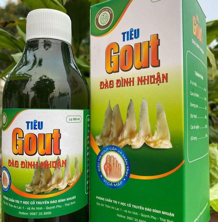 Tiêu gout Đào Đình Nhuận sử dụng trái phép hình ảnh Thứ trưởng Bộ Y tế để quảng cáo sản phẩm