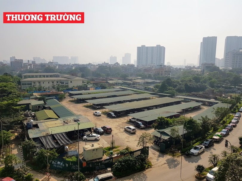 Quận Hoàng Mai Chính quyền bất lực trong việc xử lý trước bãi đỗ xe không phép tại phường Đại Kim