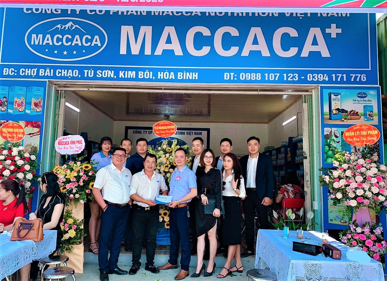 Khai trương trung tâm phân phối Maccaca+ tại Hòa Bình và Thanh Hóa