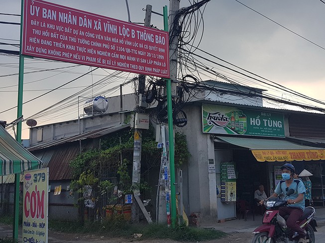 Công khai kết luận thanh tra dự án sinh thái hồ Vĩnh Lộc