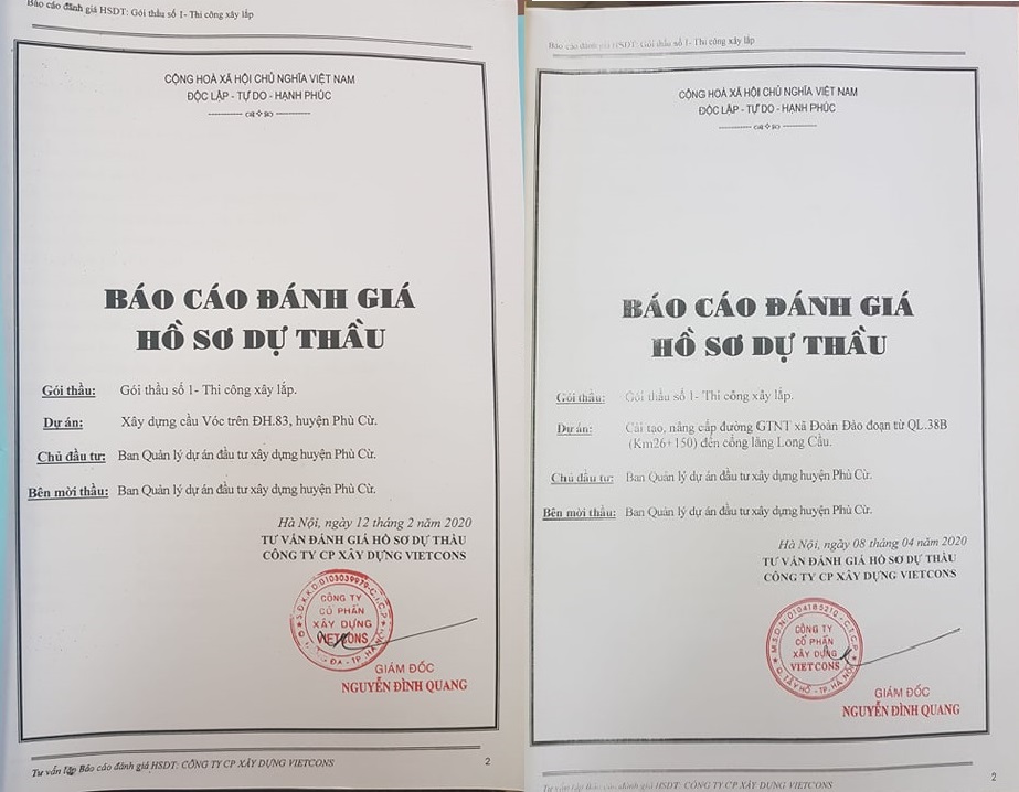 Hưng Yên Công ty TNHH Tiến Ngạn liên tiếp trúng các gói thầu tại huyện Phù Cừ nhờ các màn... dàn dựng