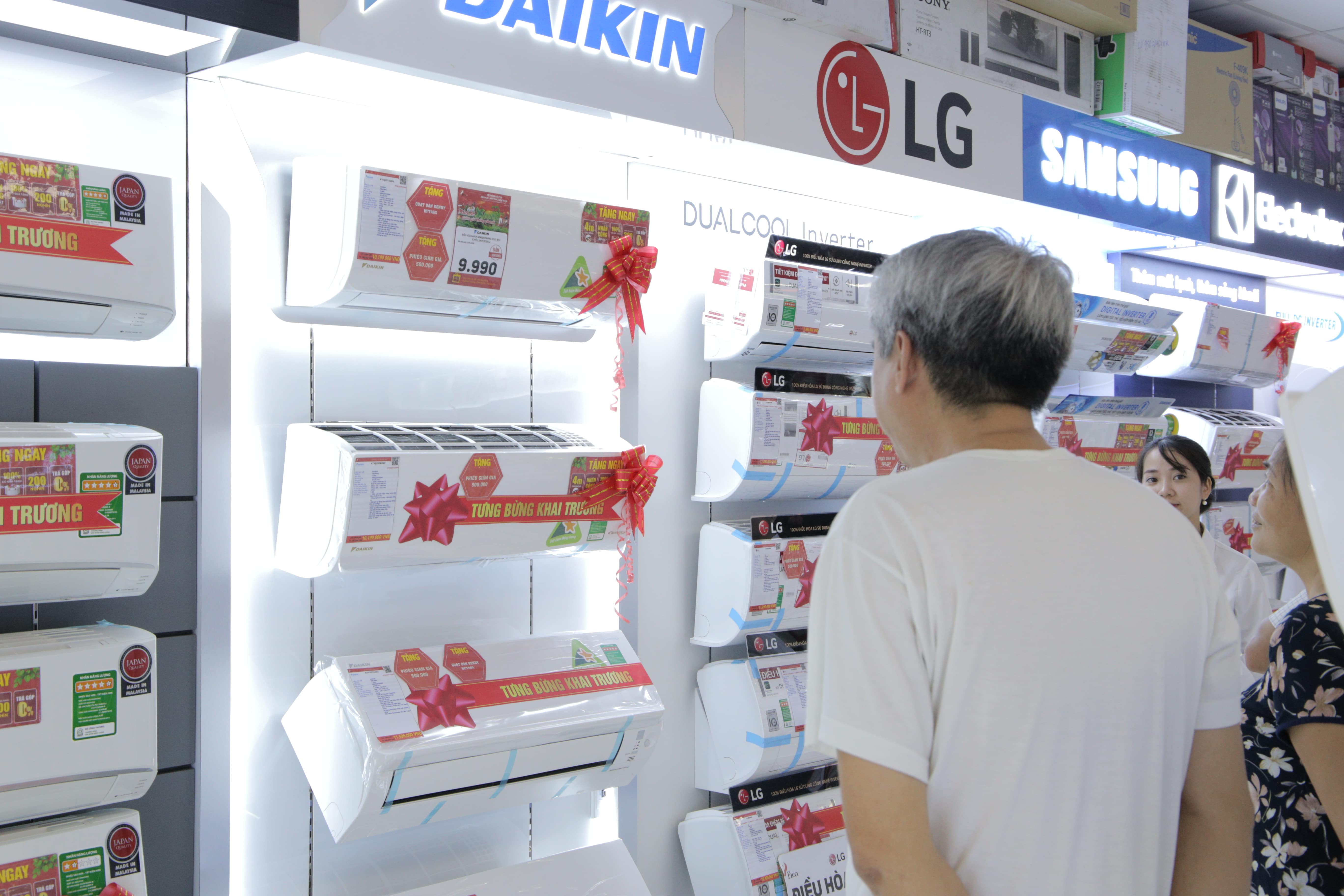 Mùa nắng nóng thị trường điều hòa tăng nhiệt 