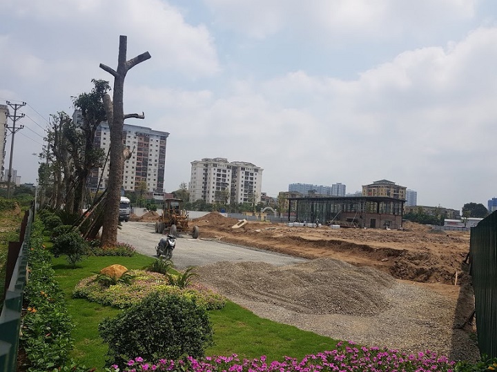 Dự án Louis City Hoàng Mai đang chào bán, tiến độ triển khai tới đâu