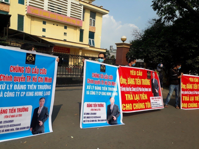 TP. HCM Mua phải dự án ‘ma” của King Home Land, khách hàng cầu cứu cơ quan chức năng