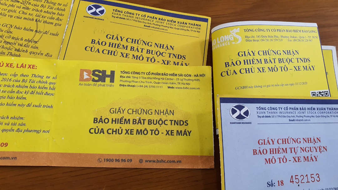 Thủ tục bồi thường bảo hiểm xe máy rườm rà, gây khó cho người mua