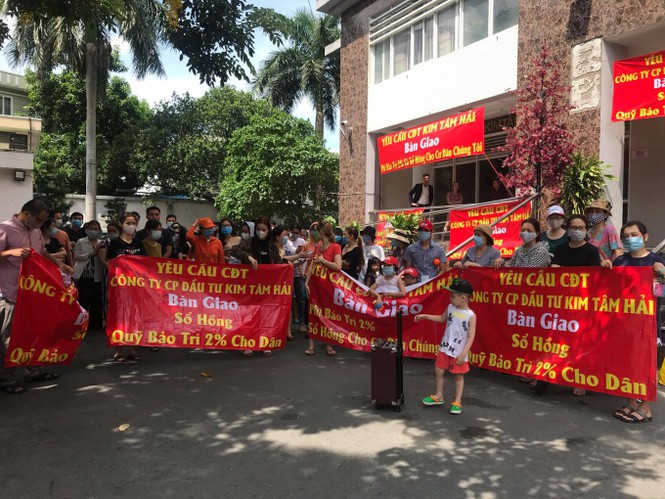 Xây dựng trái phép dự án chung cư Kim Tâm Hải bị xử phạt 45 triệu đồng