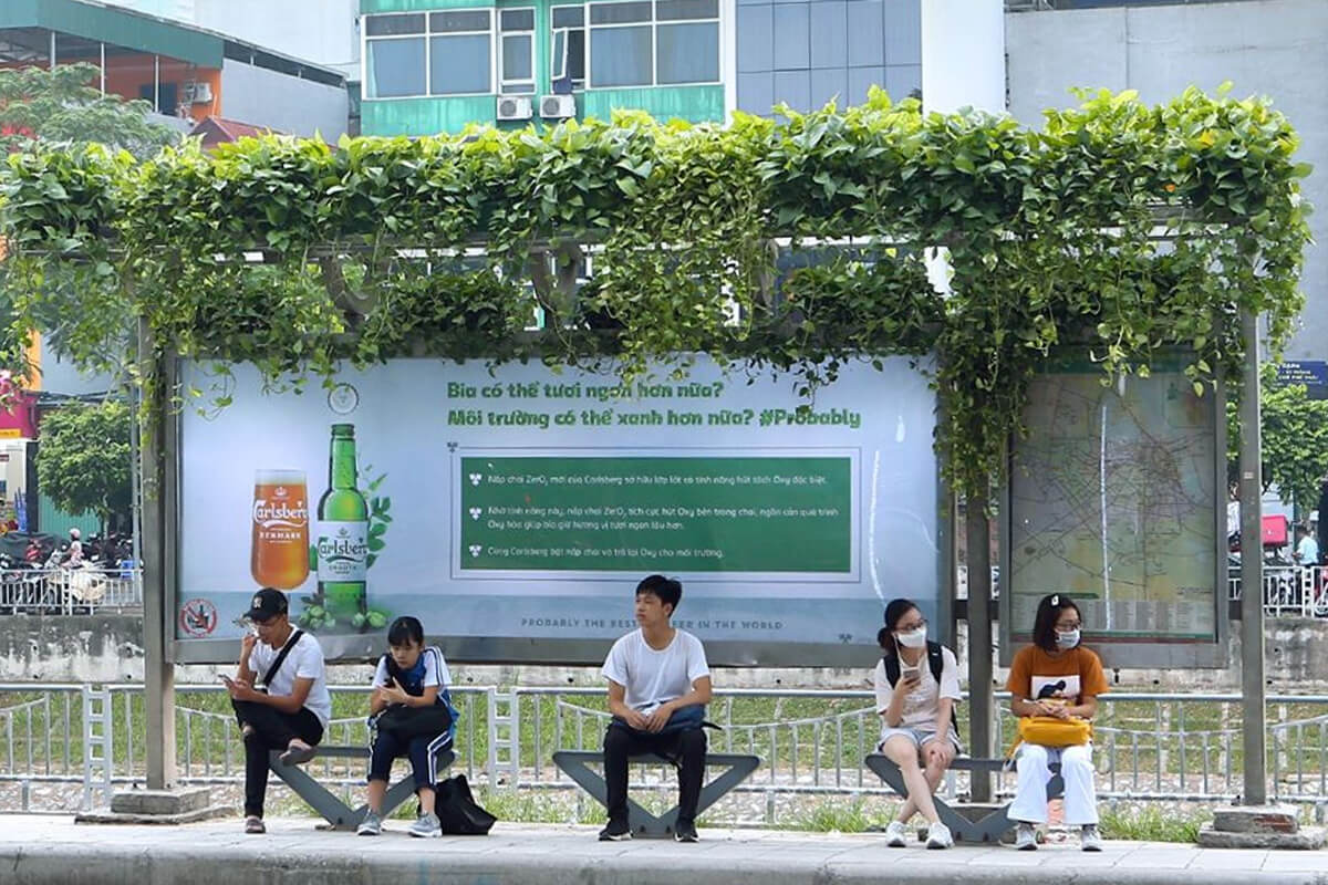 Hà Nội Gần 1.000 tỷ đồng xây 600 nhà chờ xe buýt kết hợp quảng cáo