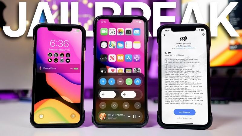 Bản jailbreak đã được phát hành cho tất cả iPhone chạy iOS 11 trở lên