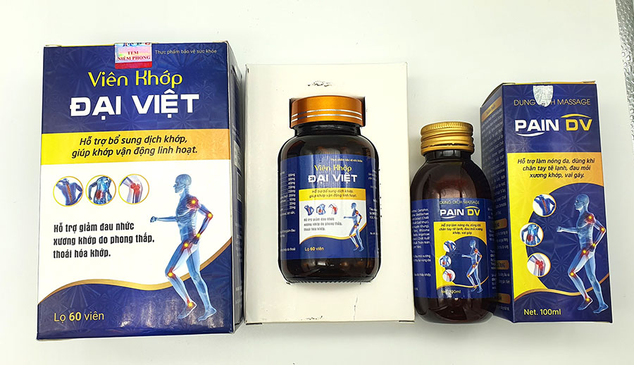 Viên khớp Đại Việt liên tục bị tuýt còi do quảng cáo sai sự thật trên các website