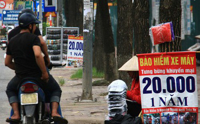 Bộ Tài chính hoả tốc chỉ đạo kiểm tra việc bán bảo hiểm xe máy