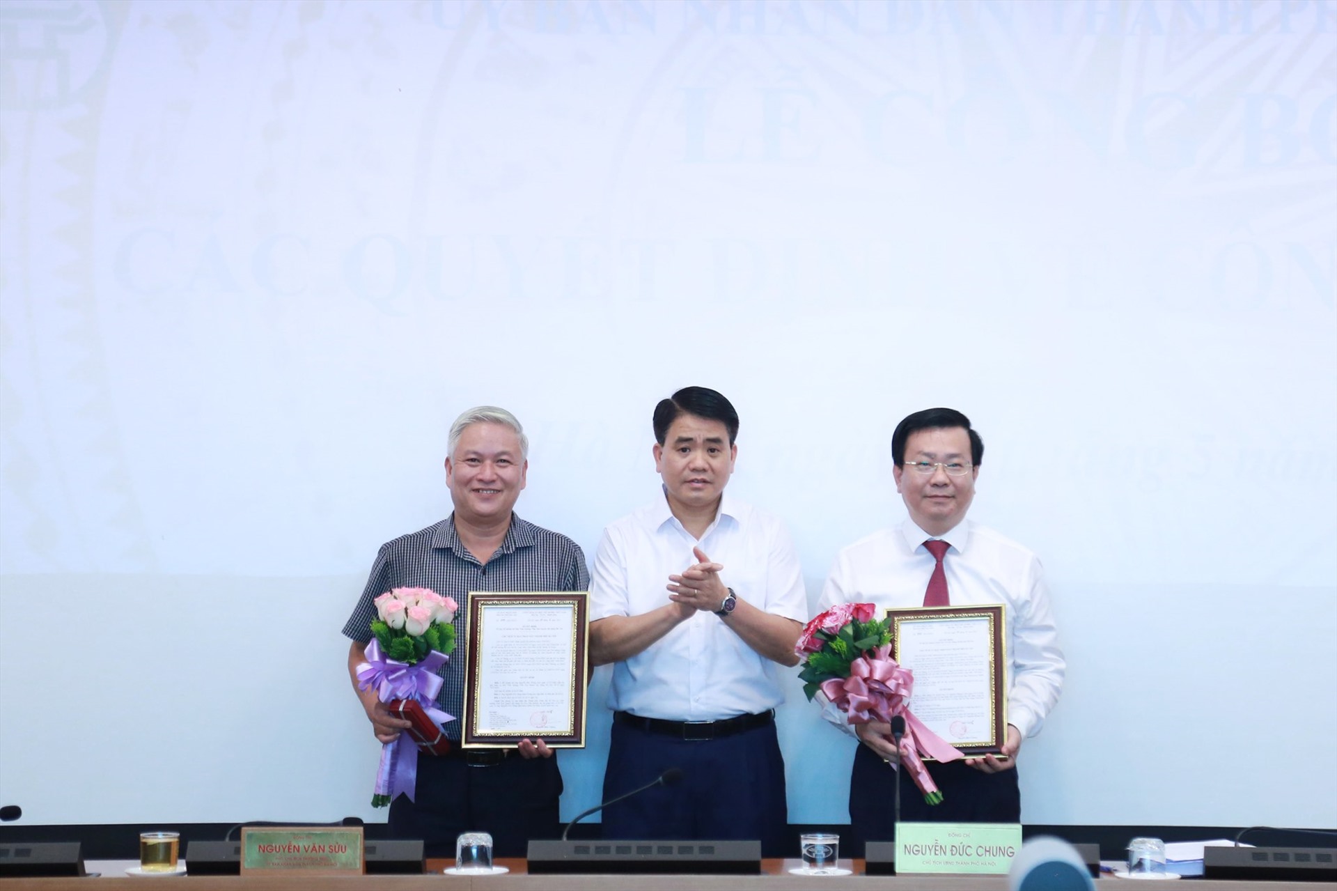 Hà Nội bổ nhiệm Chủ tịch quận Đống Đa làm Giám đốc Sở Xây dựng