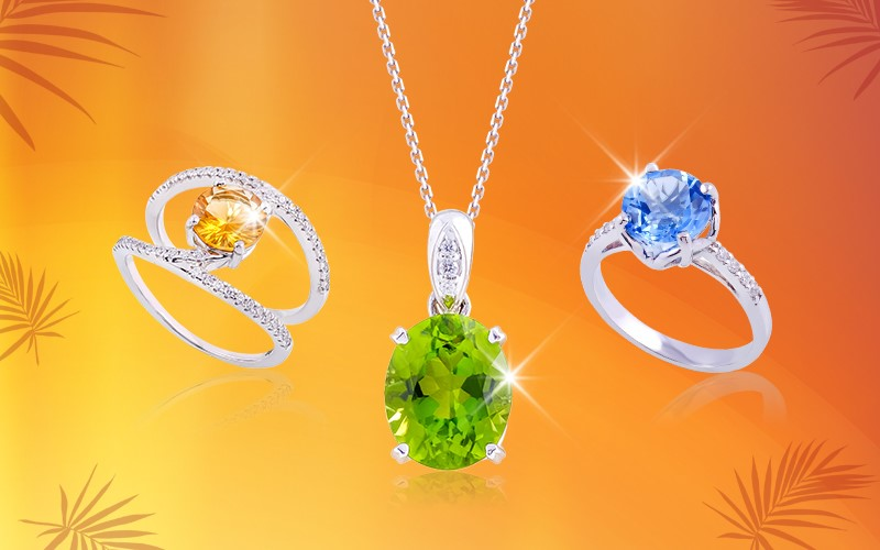 Trang sức đá màu Sự lựa chọn mới của các tín đồ trang sức