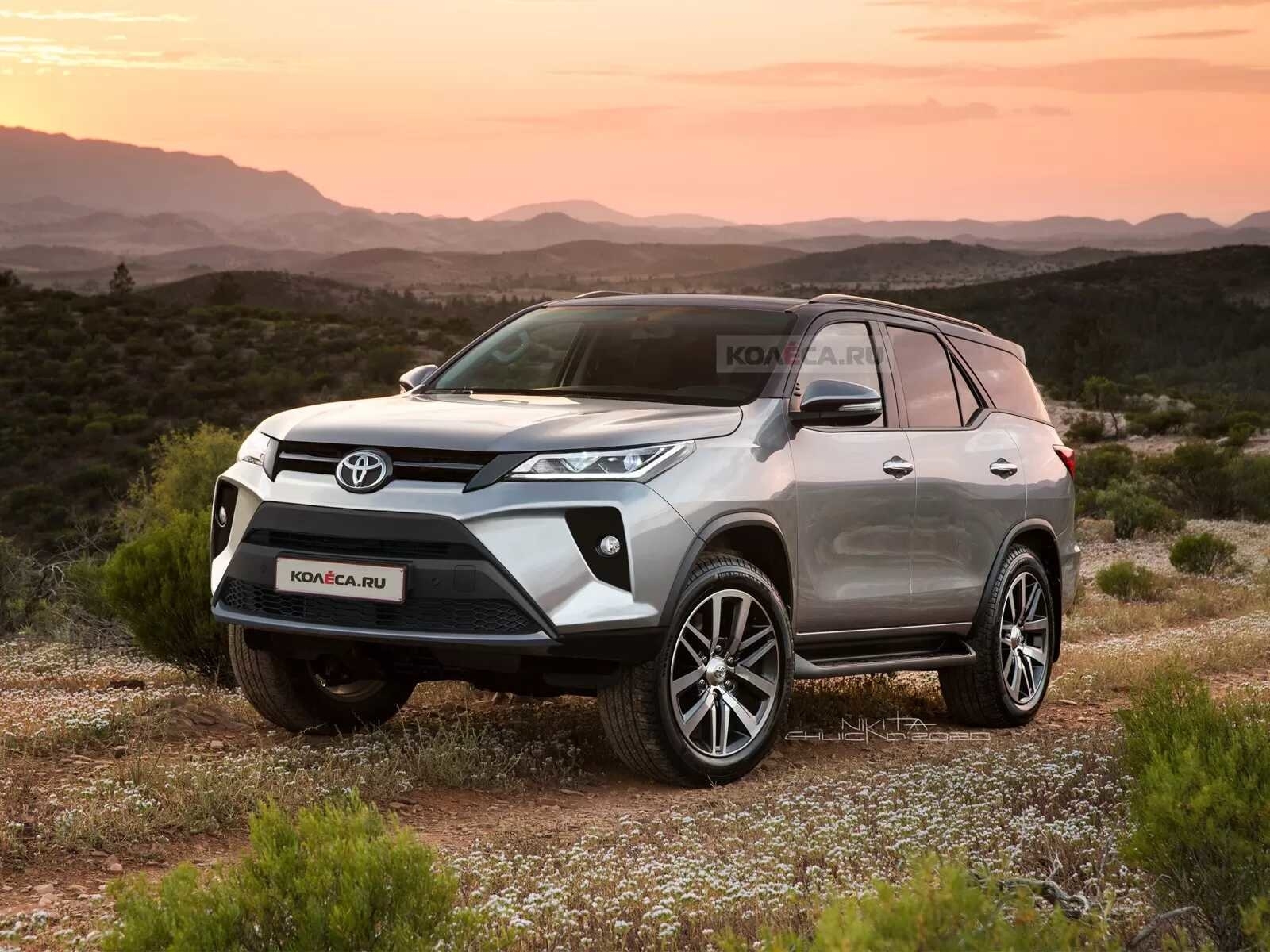Toyota Fortuner 2021 Nâng cấp mới, thiết kế mới