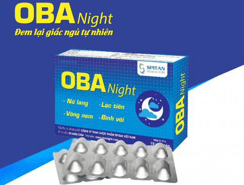 Cảnh báo thực phẩm bảo vệ sức khỏe OBA NIGHT quảng cáo lừa dối người tiêu dùng