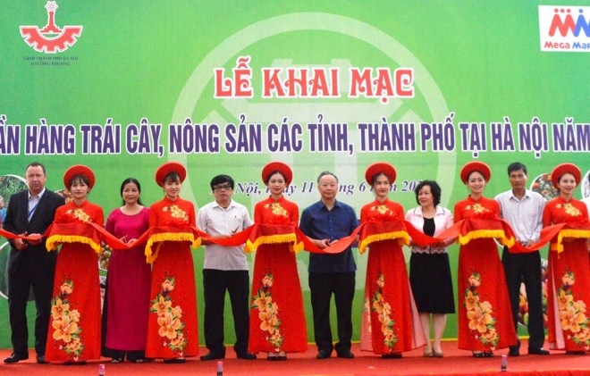 Khai mạc Tuần hàng trái cây, nông sản các tỉnh, thành phố tại Hà Nội lần 2 năm 2020
