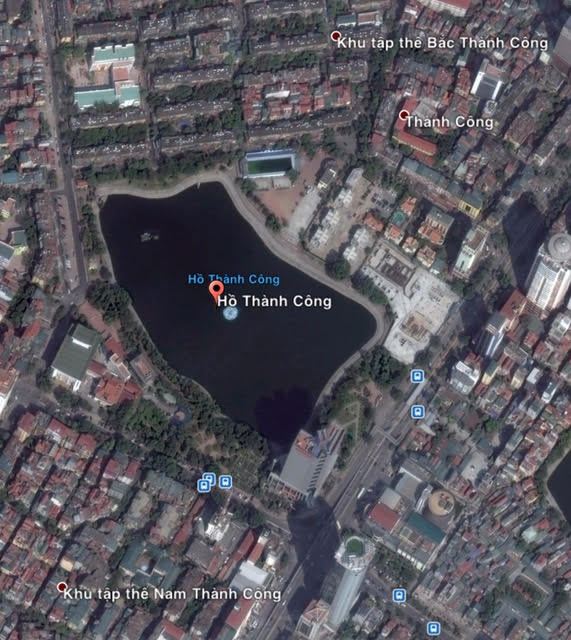 Ecopark đề xuất ý tưởng xây dựng lại khu tập thể Thành Công bằng đất chợ thay vì lấp hồ Thành Công