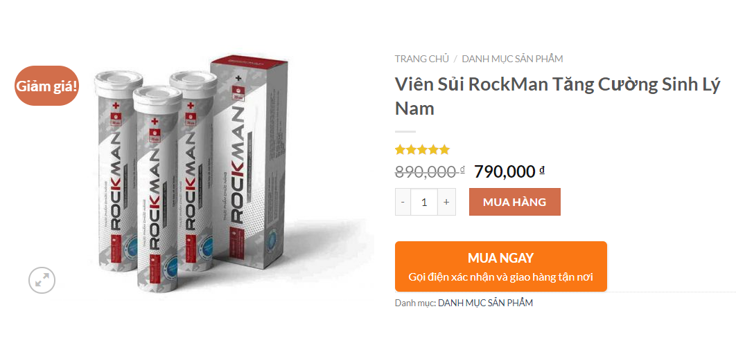 Coi thường Quyết định thu hồi của Cục ATTP, thực phẩm BVSK Rockman vẫn bán tràn làn trên thị trường