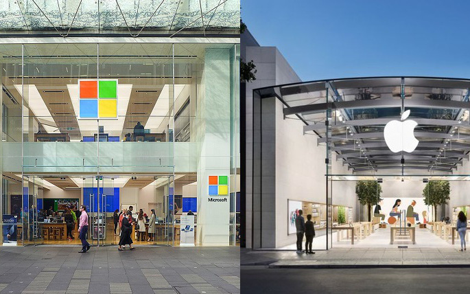 Sau cú ngã của Microsoft, bao giờ thì Samsung và Google sẽ nhận ra không ai có thể copy thành công chiến lược bán lẻ của Apple