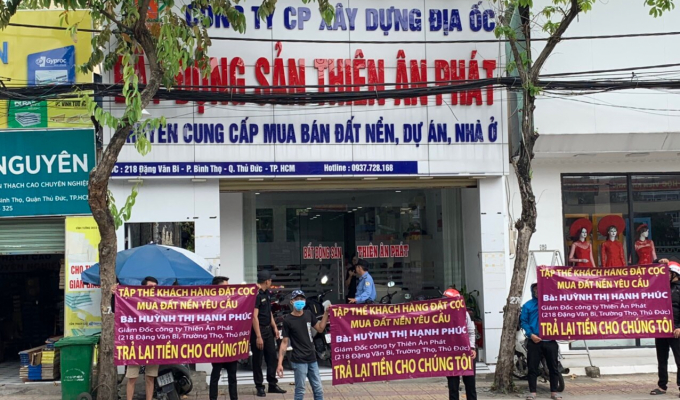 Khởi tố tổng giám đốc Công ty bất động sản Thiên Ân Phát 