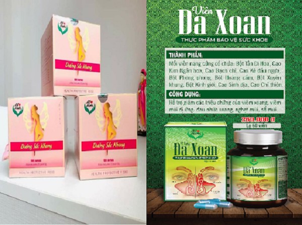 Cảnh báo 2 sản phẩm thực phẩm chức năng giả mạo đang lưu hành trên thị trường