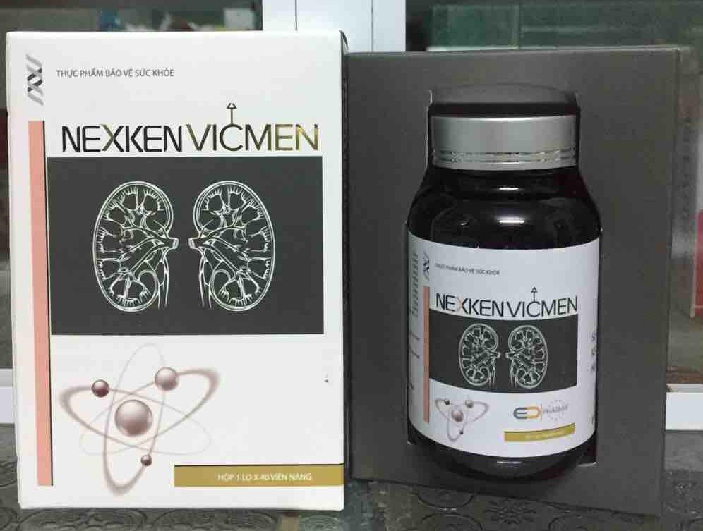 Thực phẩm BVSK Nexken Vicmen đang được quảng cáo vi phạm quy định của pháp luật về quảng cáo
