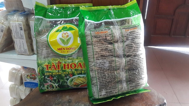 Miến dong Bắc Kạn lần đầu xuất sang thị trường châu Âu