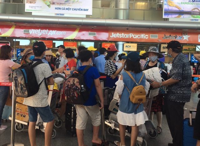 Tăng tối đa chuyến bay, giải tỏa khách rời khỏi Đà Nẵng trong chiều và tối nay 267