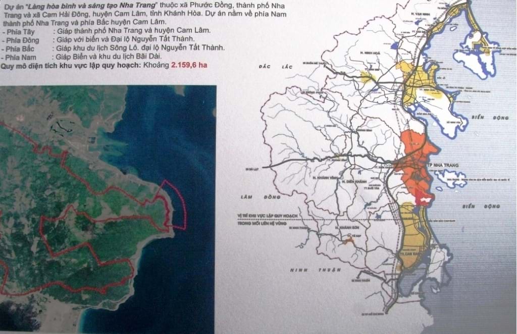 Khánh Hoà Kiểm tra, rà soát các dự án tại khu vực núi Cù Hin tiêu điểm dự án làng Hòa Bình và sáng tạo Nha Trang