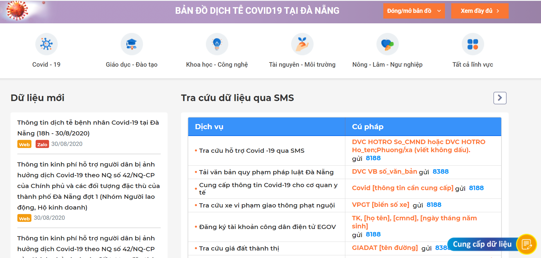 Đà Nẵng triển khai kênh tra cứu online kết quả hỗ trợ người dân bị ảnh hưởng dịch Covid-19