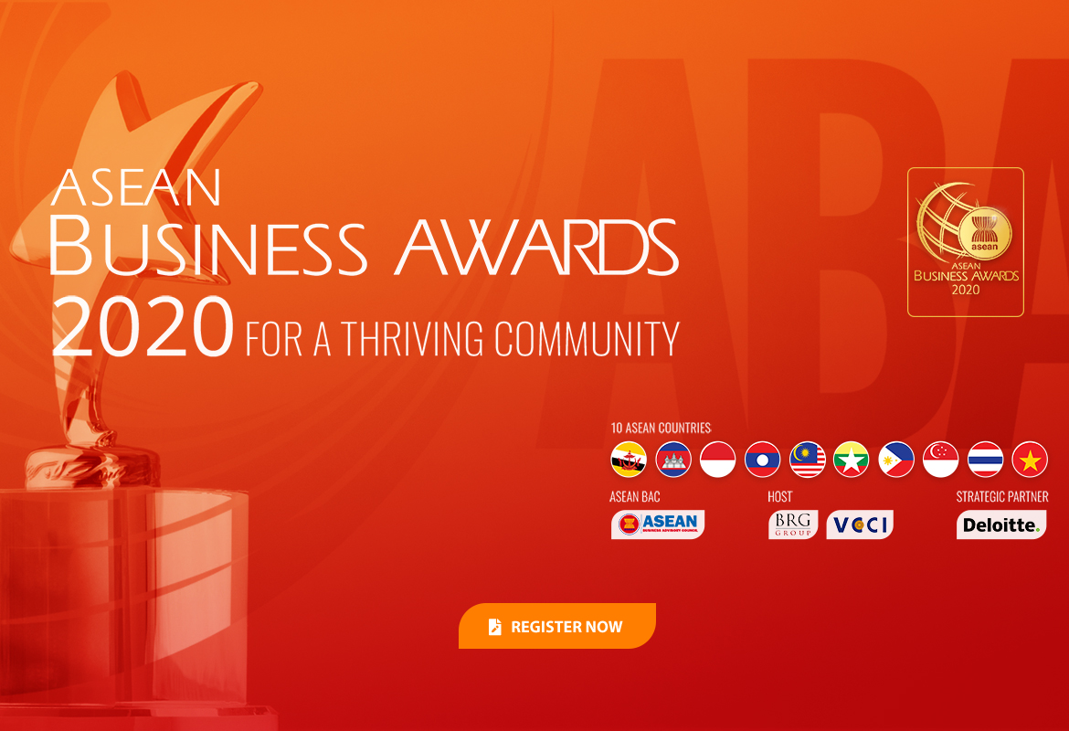 Giải thưởng Doanh nghiệp ASEAN (ABA) 2020 đã chính thức nhận hồ sơ đăng ký