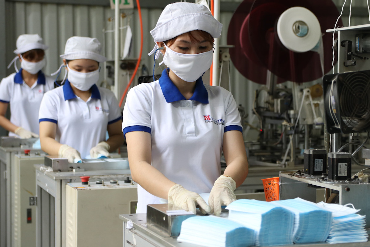 Việt Nam xuất khẩu 771 triệu chiếc khẩu trang y tế trong 7 tháng đầu năm