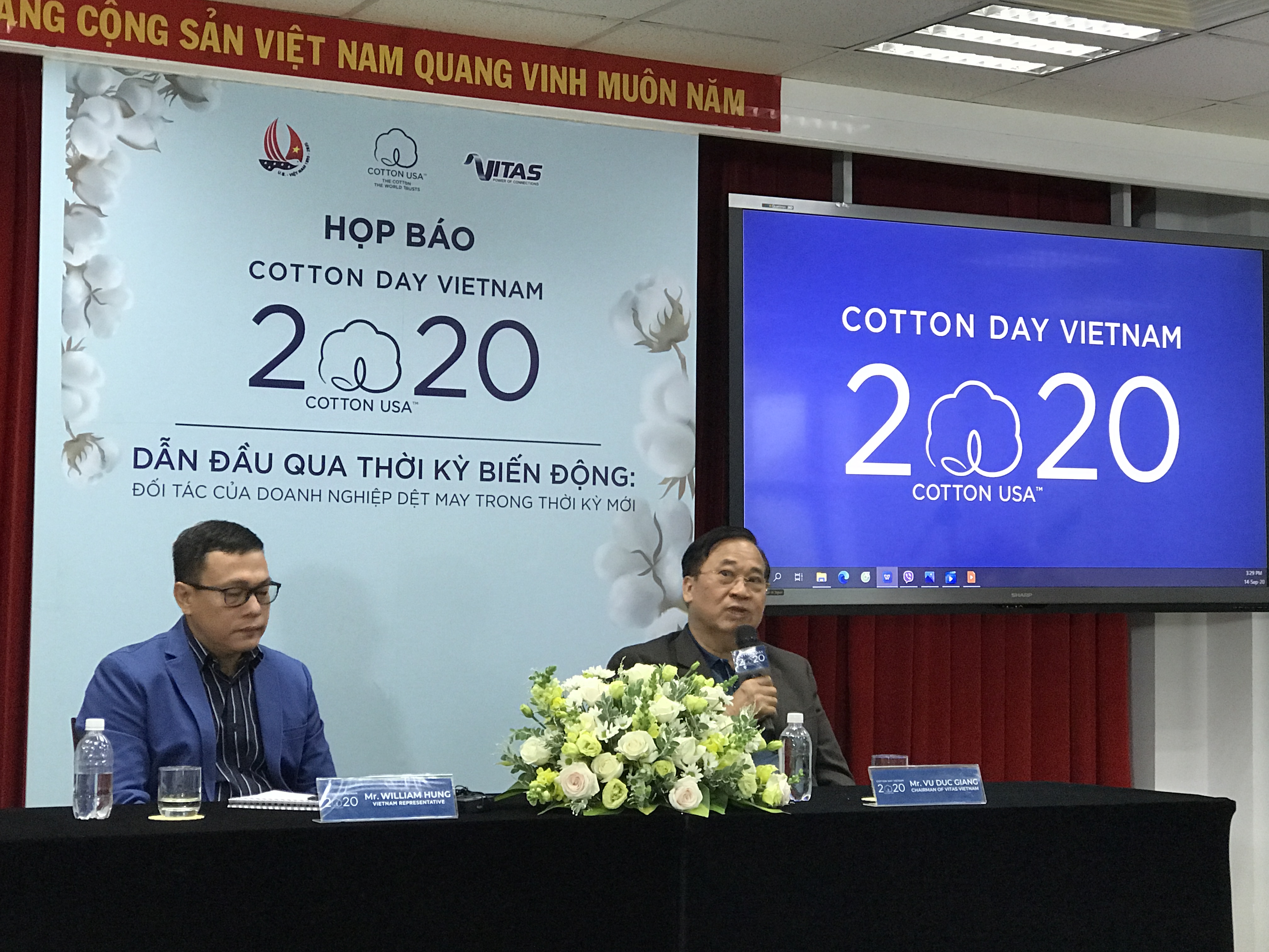 Bông Mỹ chiếm 60% sản lượng nhập khẩu bông của Việt Nam