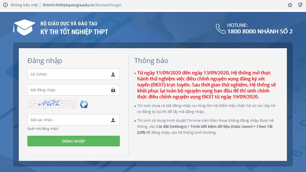 Ngày 169, công bố điểm thi tốt nghiệp THPT năm 2020 đợt 2