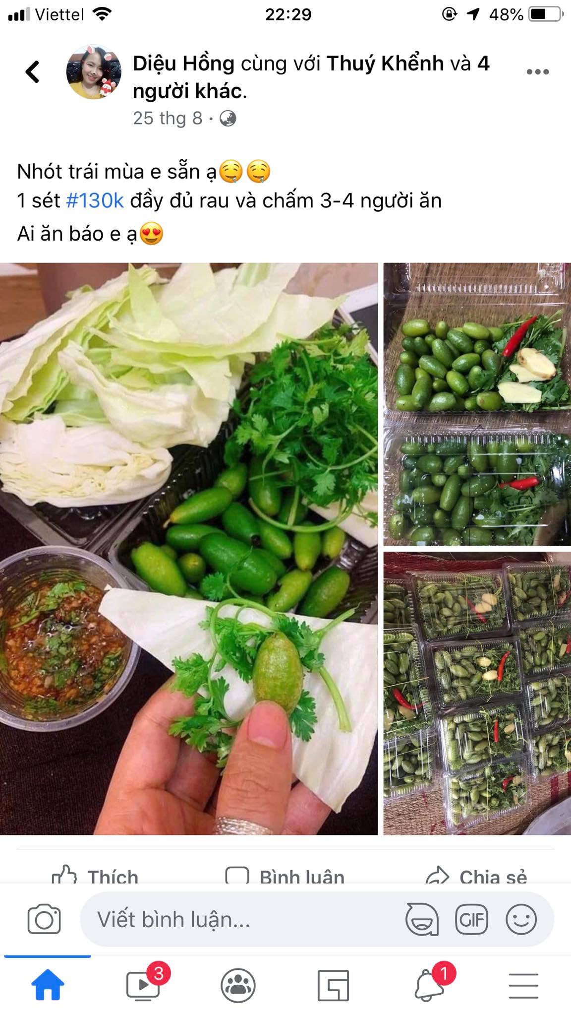 Nhót trái mùa, giá gần nửa triệu vừa rao bán đã hết