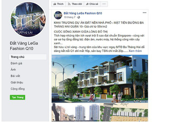 TPHCM Cảnh báo người dân về tính pháp lý của dự án “ma” đang rao bán rậm rộ tại quận 10