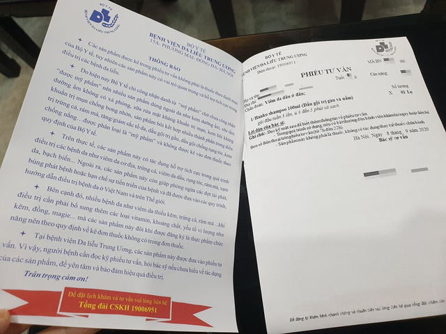 Bệnh viện Da liễu Trung ương chính thức lên tiếng việc kê thực phẩm chức năng cho bệnh nhân