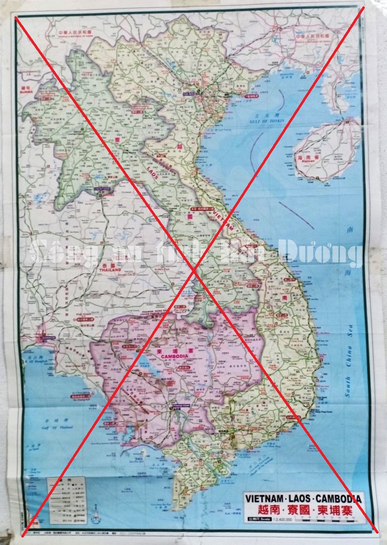 Hải Dương Kiểm tra, phát hiện, xử lý 4 doanh nghiệp treo bản đồ “đường lưỡi bò” phi pháp