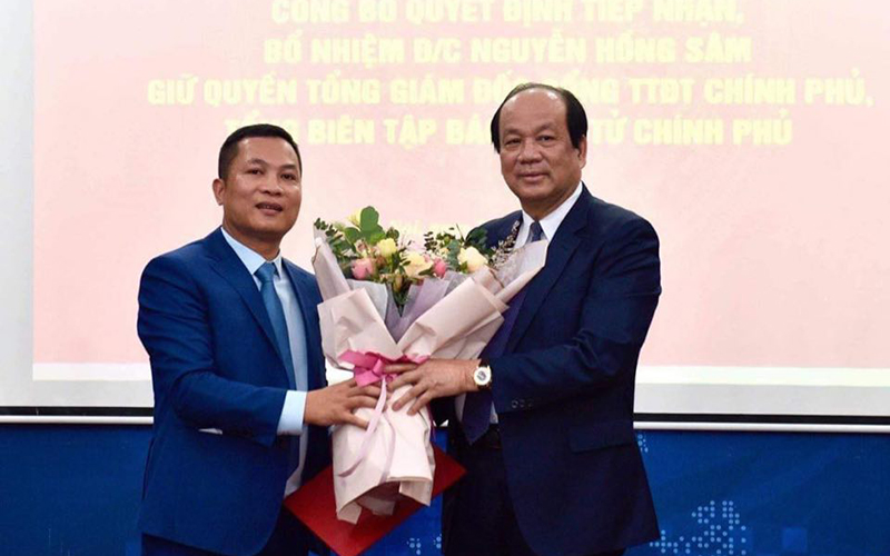 Ông Nguyễn Hồng Sâm làm quyền Tổng Giám đốc Cổng TTĐT Chính phủ