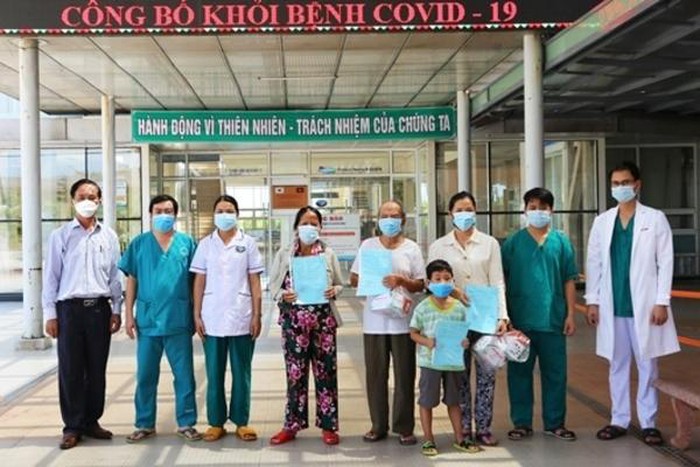 Quảng Nam công bố chữa khỏi thêm 4 bệnh nhân Covid-19 
