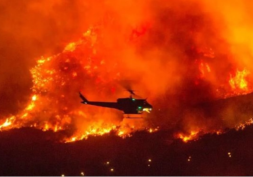 Vụ cháy rừng khốc liệt ở California khiến hàng trăm người phải sơ tán ngay trong đêm