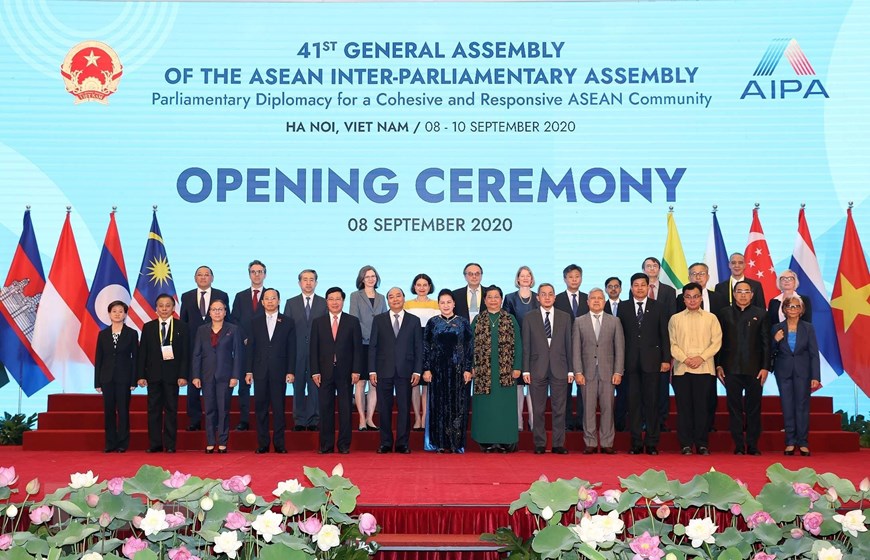 Khai mạc trọng thể Đại Hội đồng Liên nghị viện ASEAN lần thứ 41
