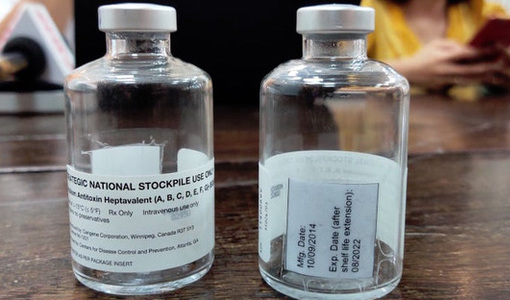 WHO tài trợ khẩn cấp 10 liều thuốc kháng độc tố Botulinum cho Việt Nam