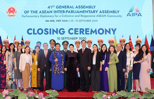 Bế mạc Đại hội đồng AIPA 41, Việt Nam chuyển giao vai trò Chủ tịch cho Brunei