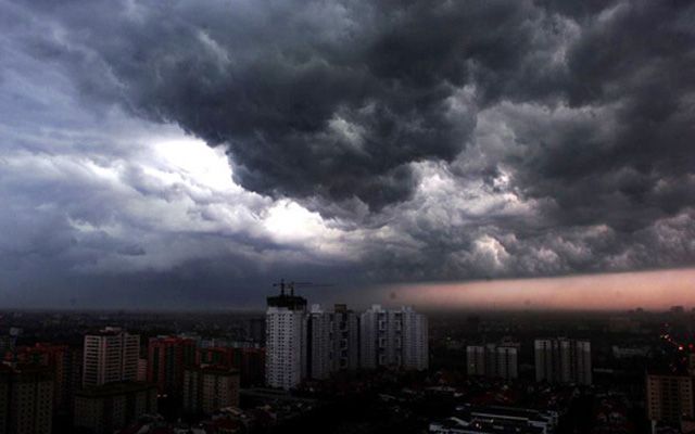 Dự báo thời tiết ngày và đêm nay 219 Cả nước có mây, mưa rào và dông vài nơi