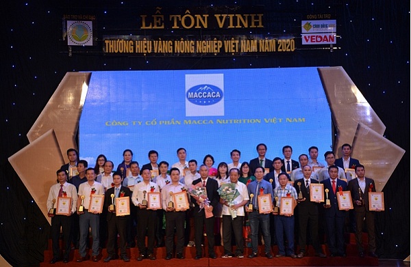 Vinh danh 80 thương hiệu vàng nông nghiệp Việt Nam 2020