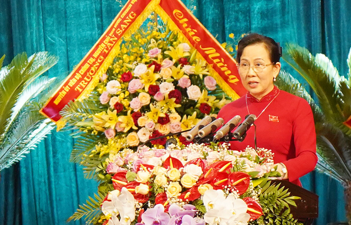 Bà Lê Thị Thủy tái đắc cử Bí thư Tỉnh ủy Hà Nam