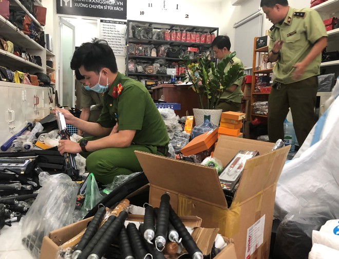 Phát hiện cơ sở tàng trữ vũ khí trái phép tại TP.Hồ Chí Minh