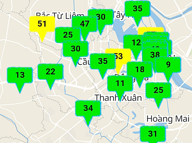 Hà Nội Ngày đầu tháng 10 không khí mát mẻ đạt ở mức tốt 
