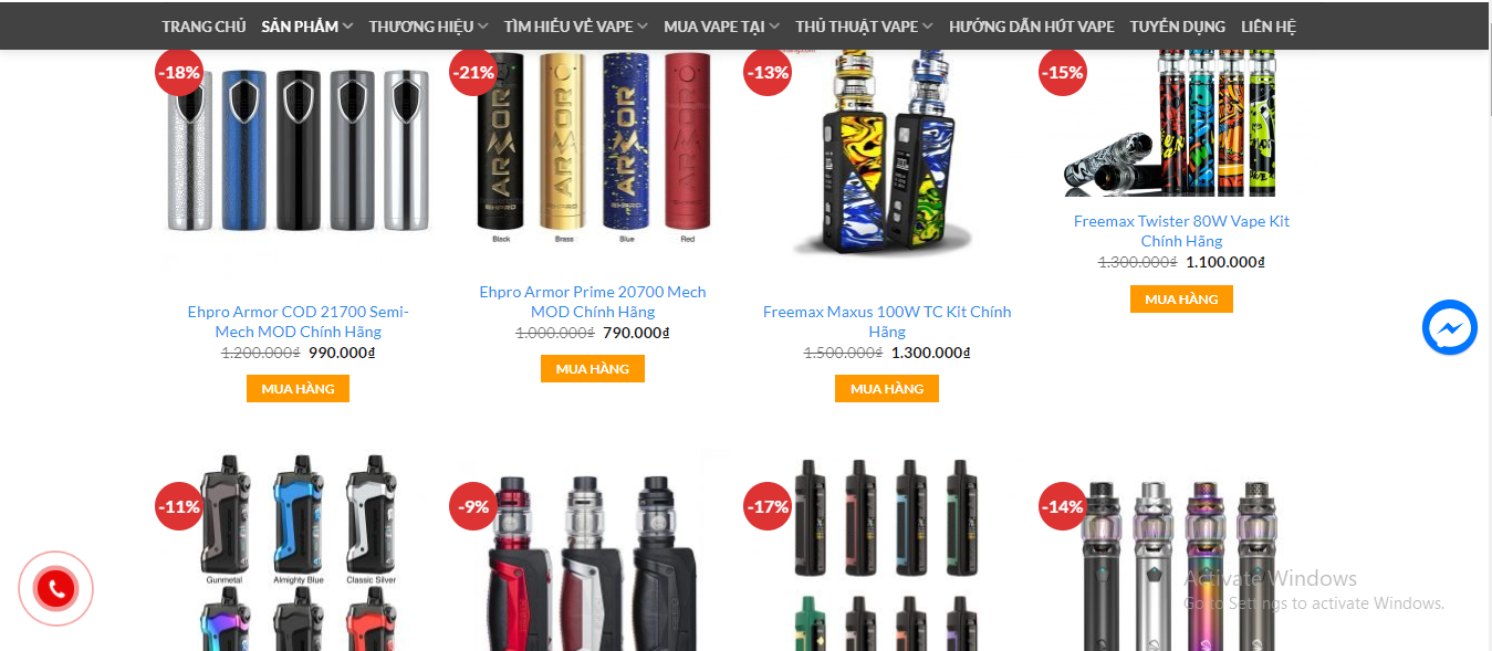 Báo động tình trạng buôn bán thuốc lá điện tử bất hợp pháp sôi nổi trên mạng